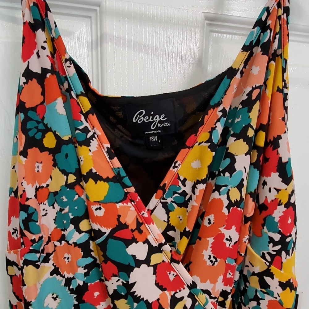 Mid Length Summer Dress - Size 18W
